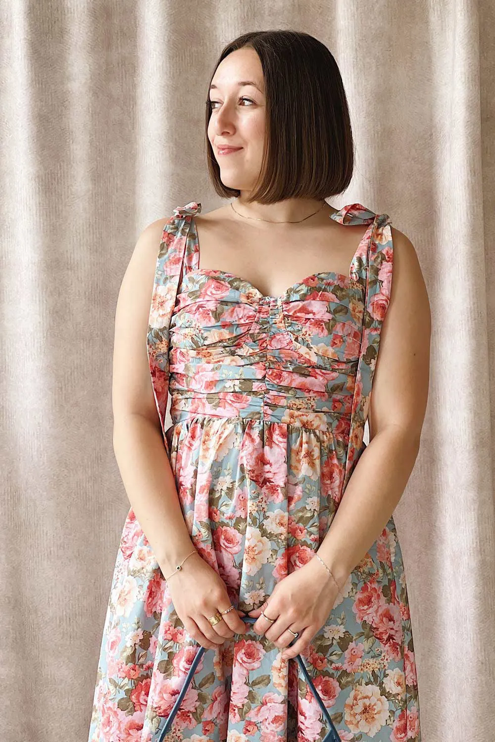 Piknikie | Short Floral Dress w/ Pockets sold by Boutique 1861 product image thumbnail 2
