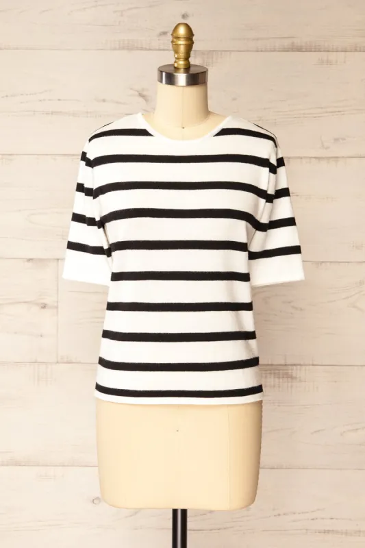 Antigua | Striped Soft Knit T-Shirt sold by Boutique 1861