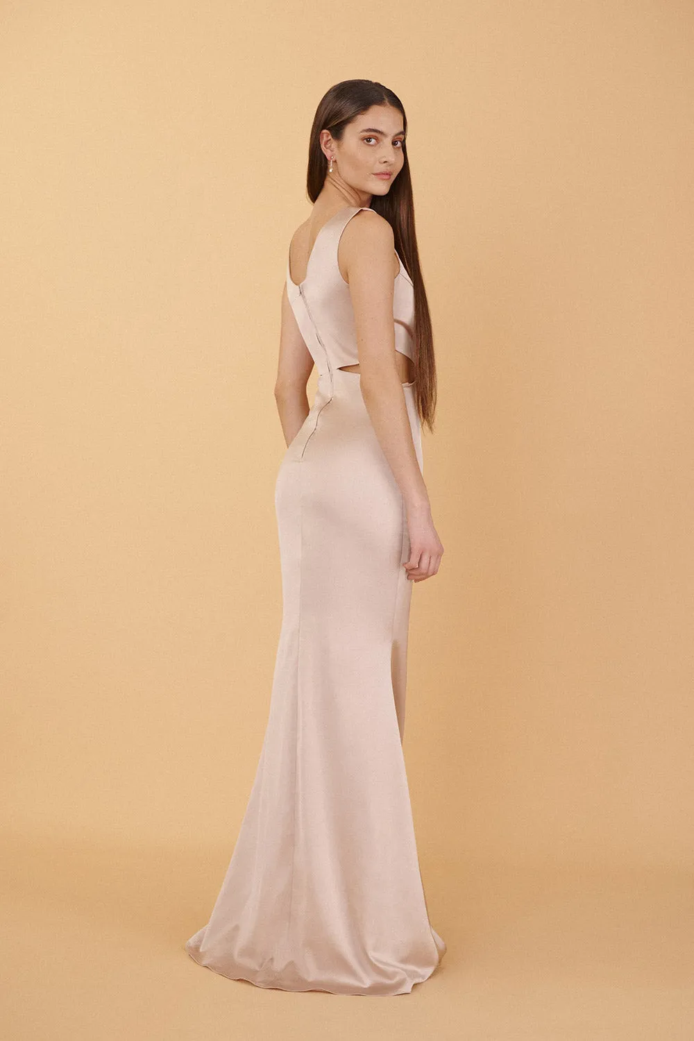 Vallata Champagne | Mermaid Gown sold by Boutique 1861 product image thumbnail 4