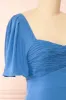 Indiyah | Blue Chiffon Midi Dress sold by Boutique 1861