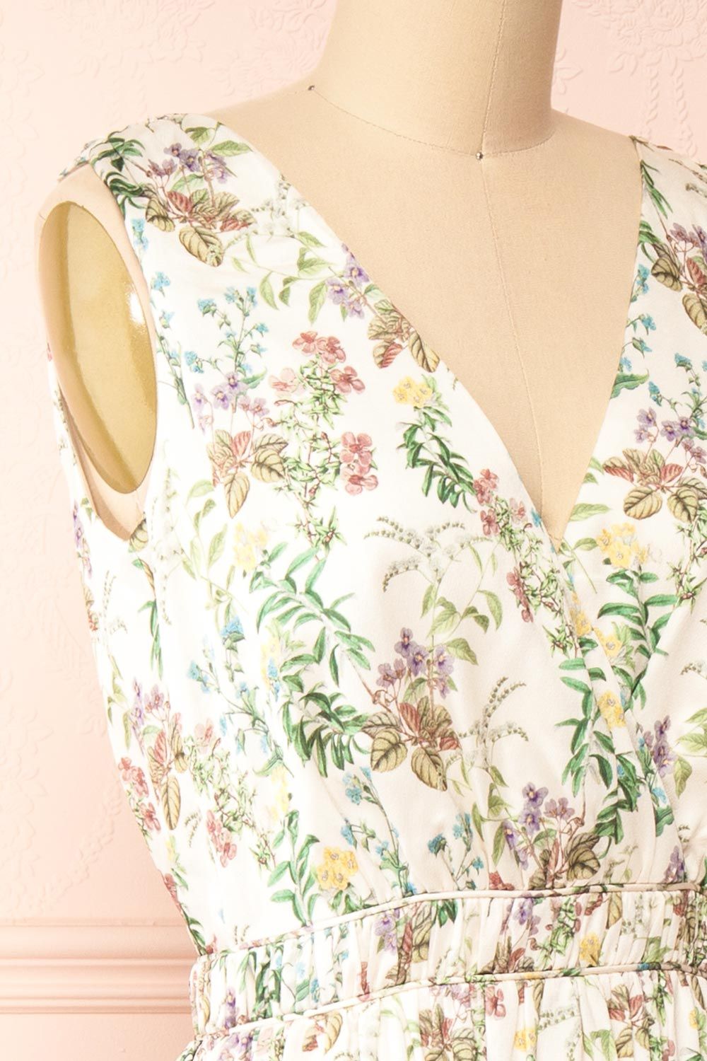 Synallaxis | Floral Midi Dress w/ Pockets sold by Boutique 1861 product image thumbnail 4