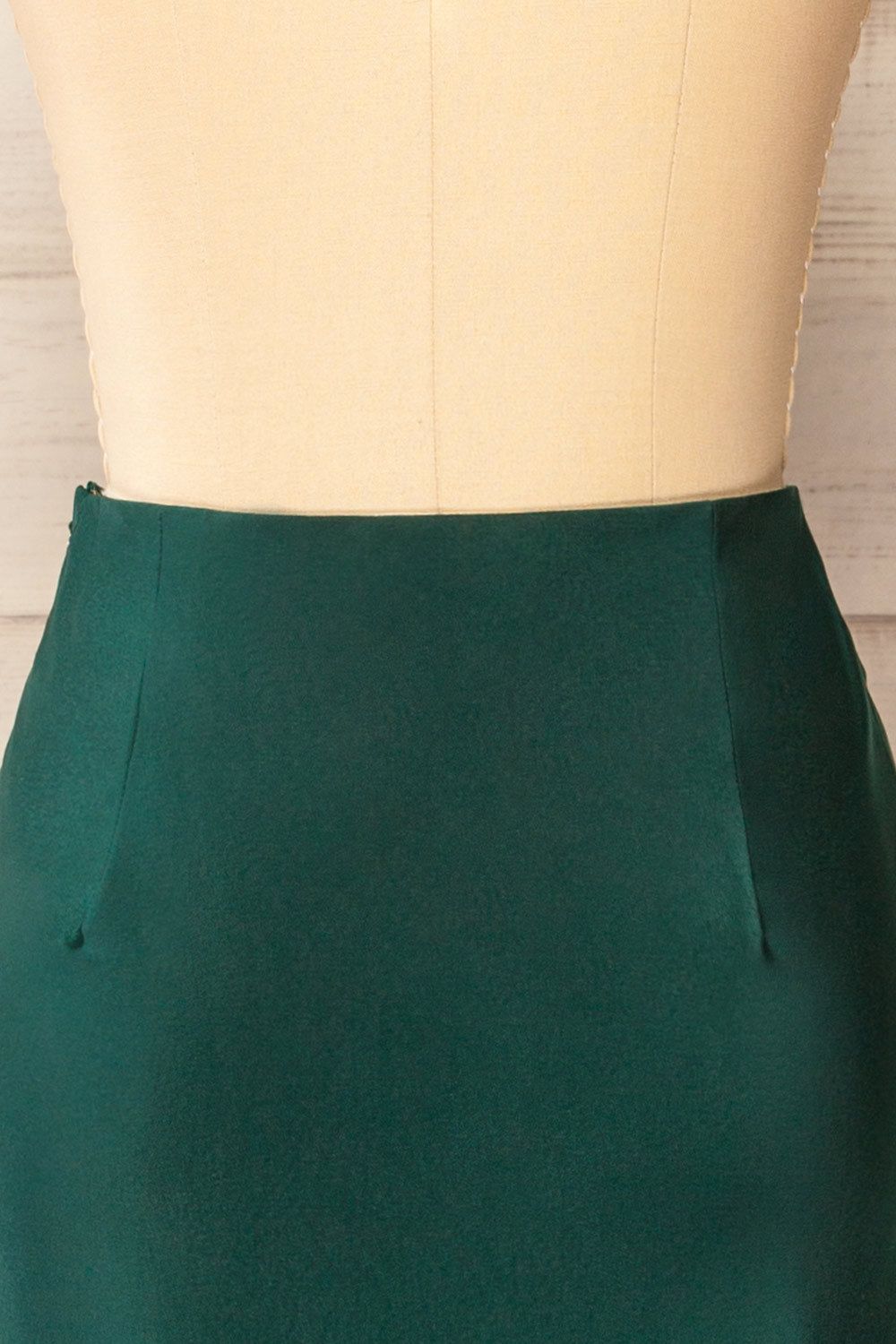 Neveah Green | Silky Midi Skirt sold by Boutique 1861 product image thumbnail 6
