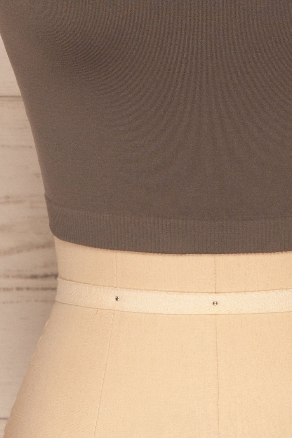 Cento Charcoal | Bralette Crop Top sold by Boutique 1861 product image thumbnail 7