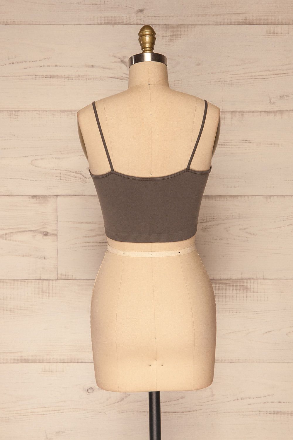 Cento Charcoal | Bralette Crop Top sold by Boutique 1861 product image thumbnail 5