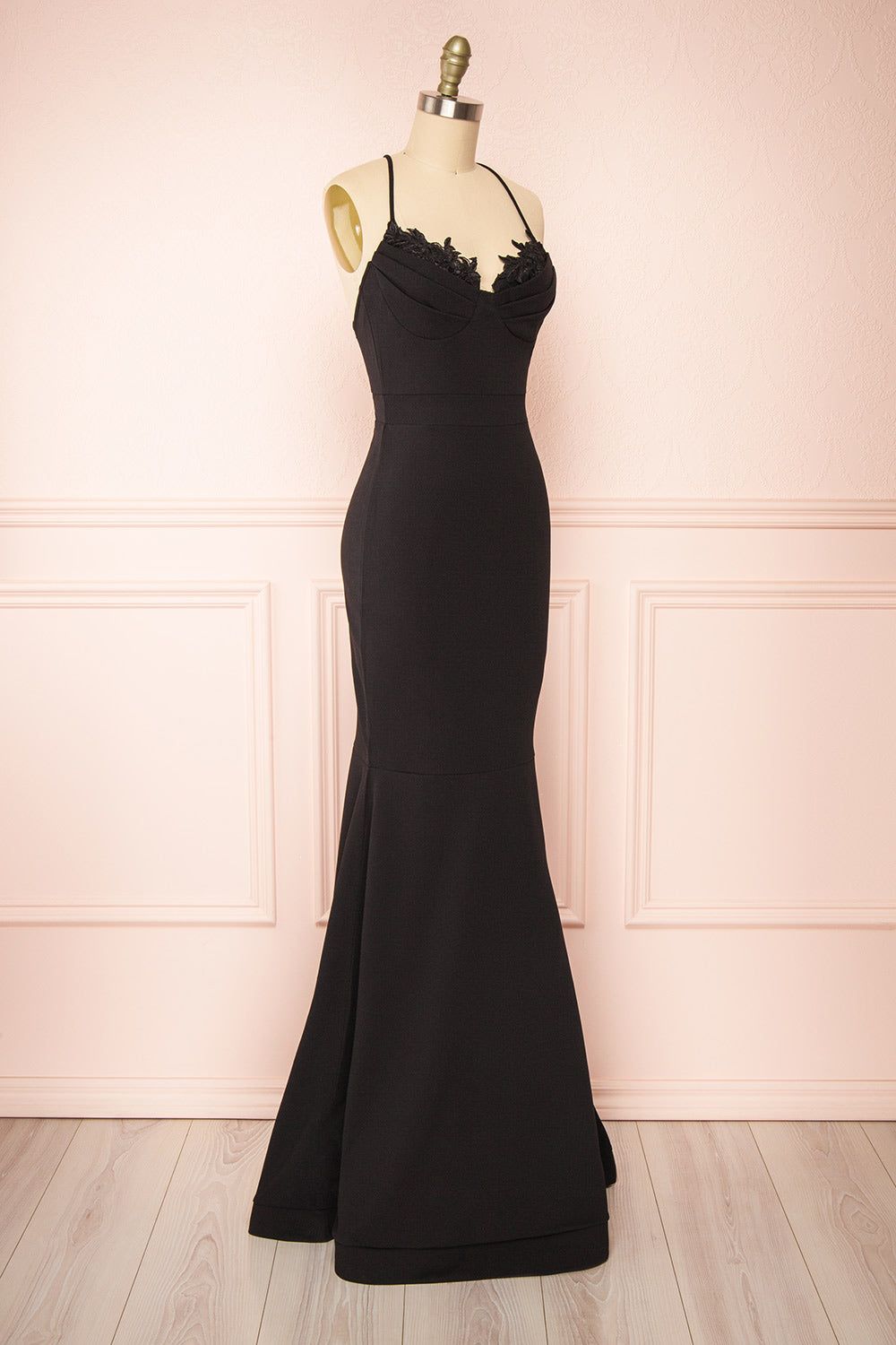 Edyth Black | Mermaid Maxi Dress sold by Boutique 1861 product image thumbnail 6