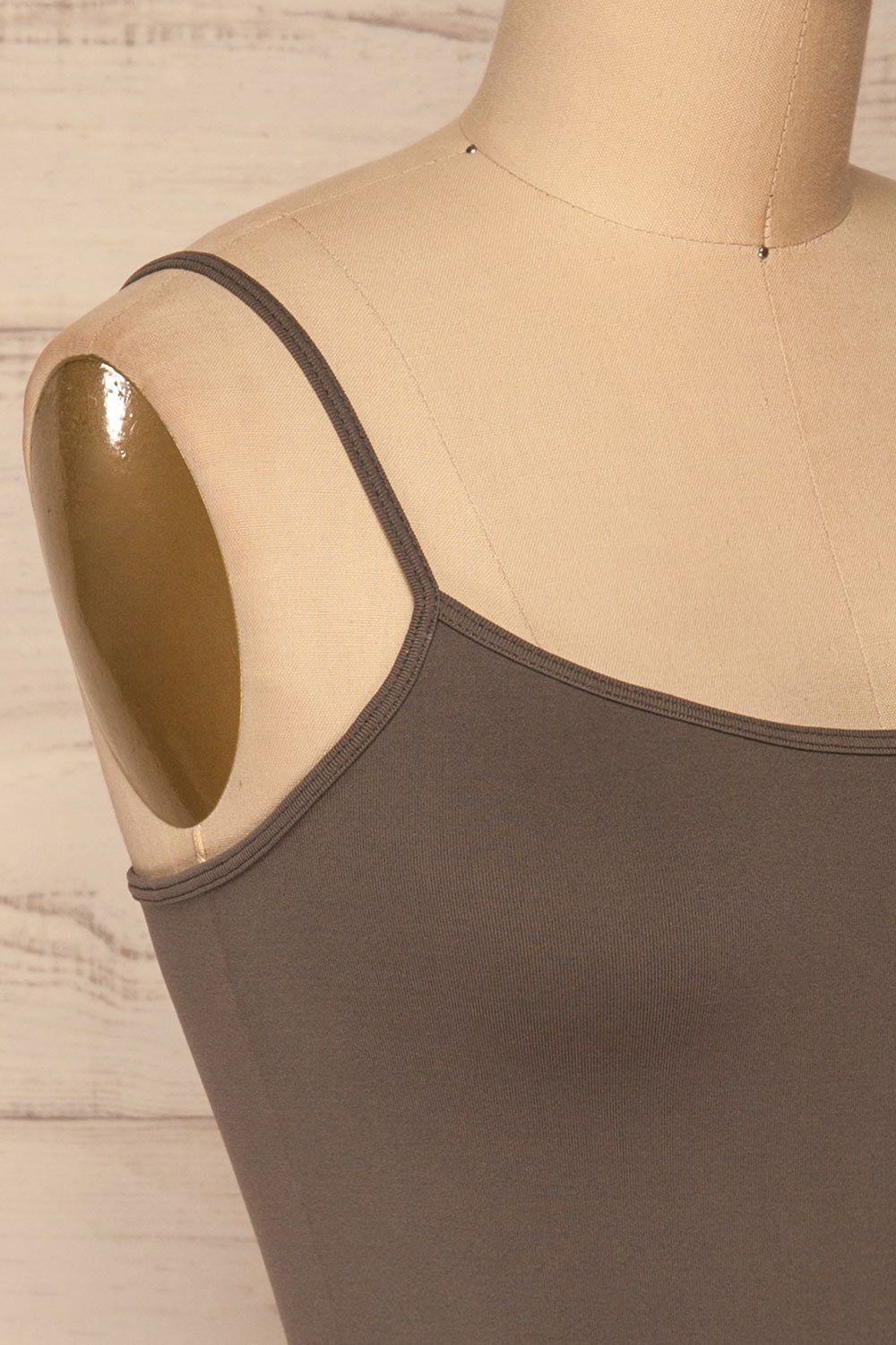 Cento Charcoal | Bralette Crop Top sold by Boutique 1861 product image thumbnail 4