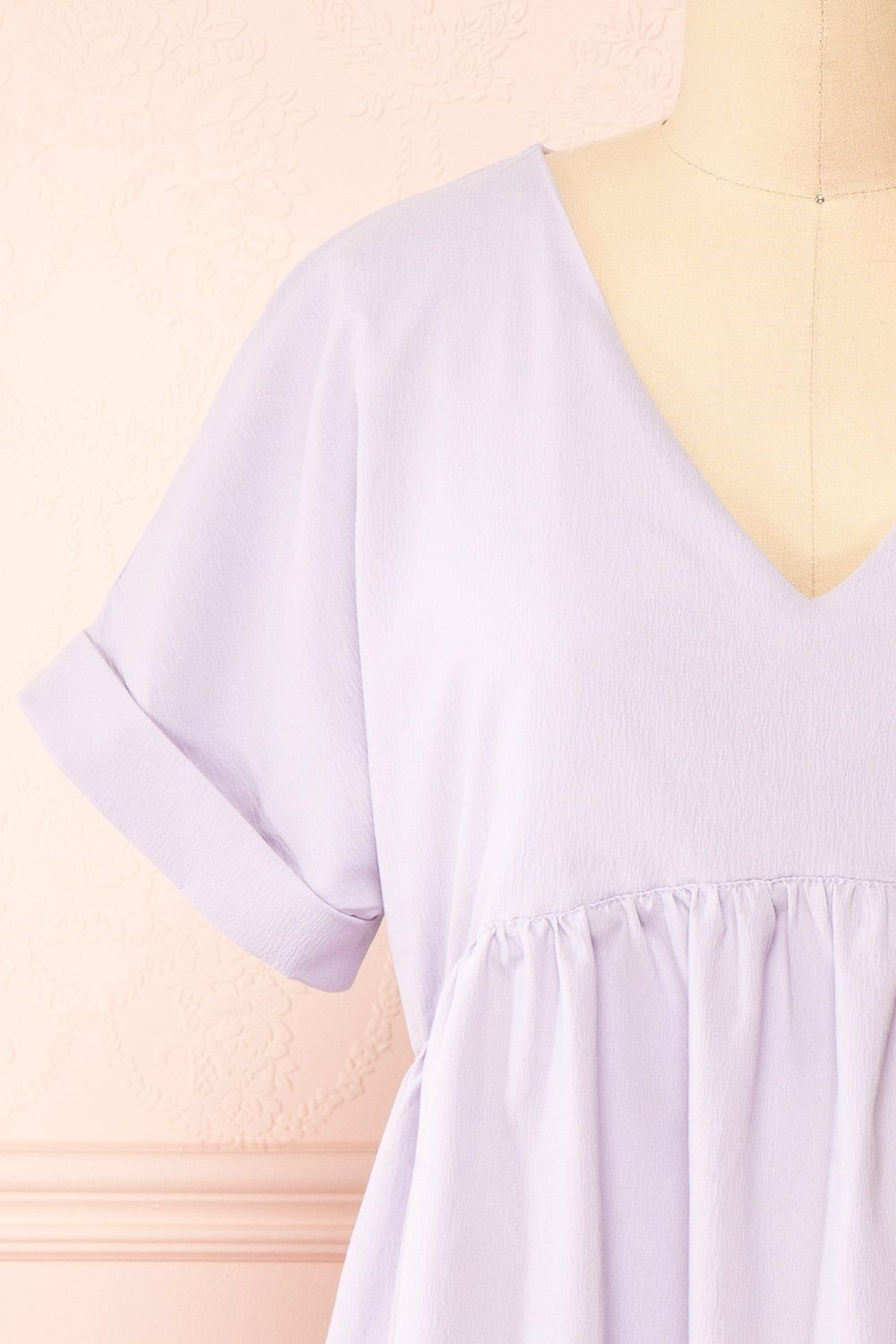 Sooyun | Short Lilac Dress w/ Short Sleeves sold by Boutique 1861 product image thumbnail 2