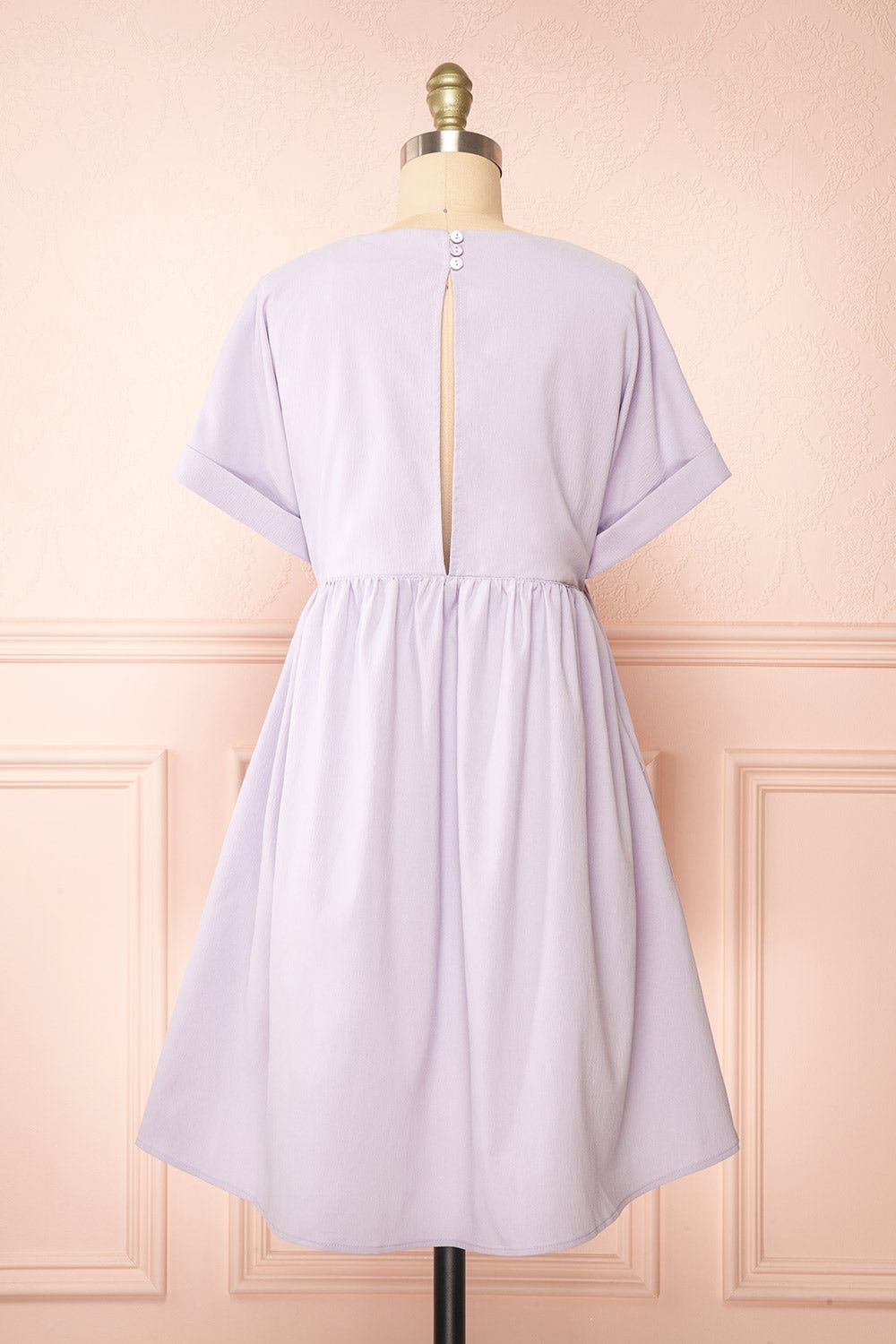 Sooyun | Short Lilac Dress w/ Short Sleeves sold by Boutique 1861 product image thumbnail 5