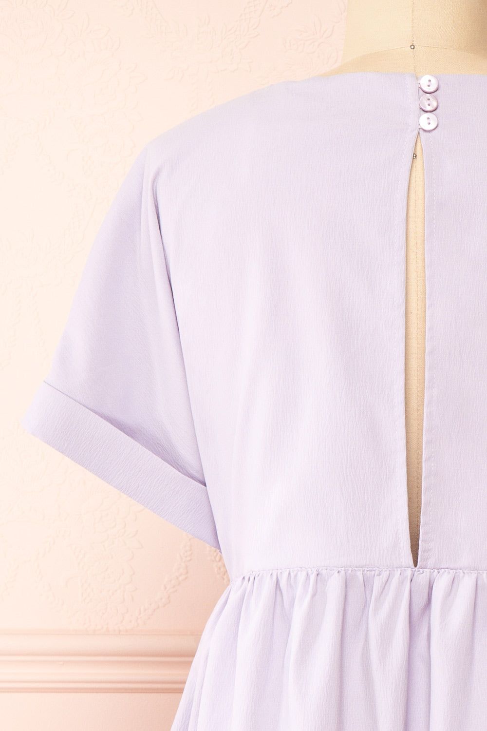 Sooyun | Short Lilac Dress w/ Short Sleeves sold by Boutique 1861 product image thumbnail 6