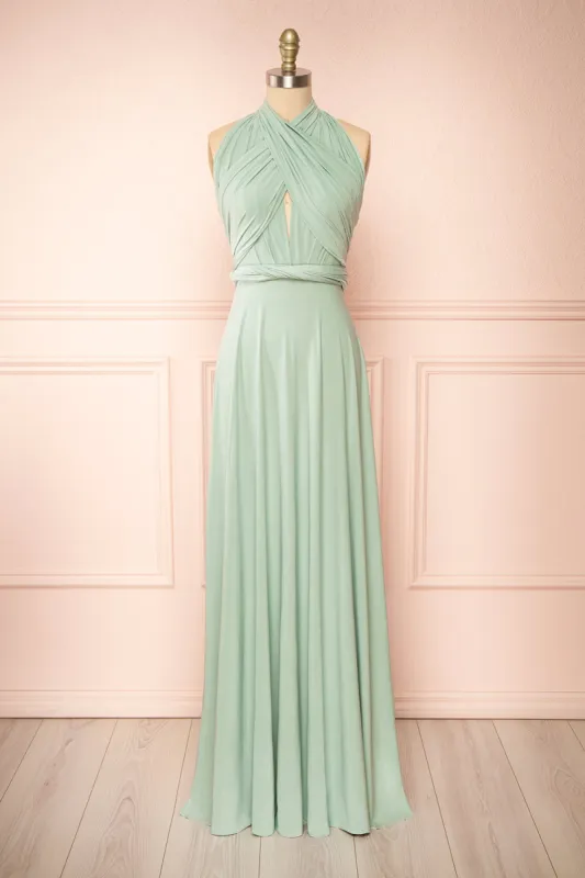 Violaine Sage | Convertible Maxi Dress sold by Boutique 1861