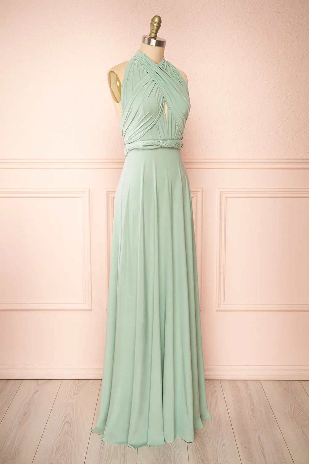 Violaine Sage | Convertible Maxi Dress sold by Boutique 1861 product image thumbnail 5
