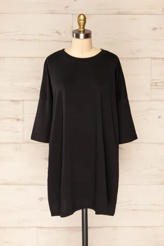 Vasto Black | Oversized T-Shirt sold by Boutique 1861