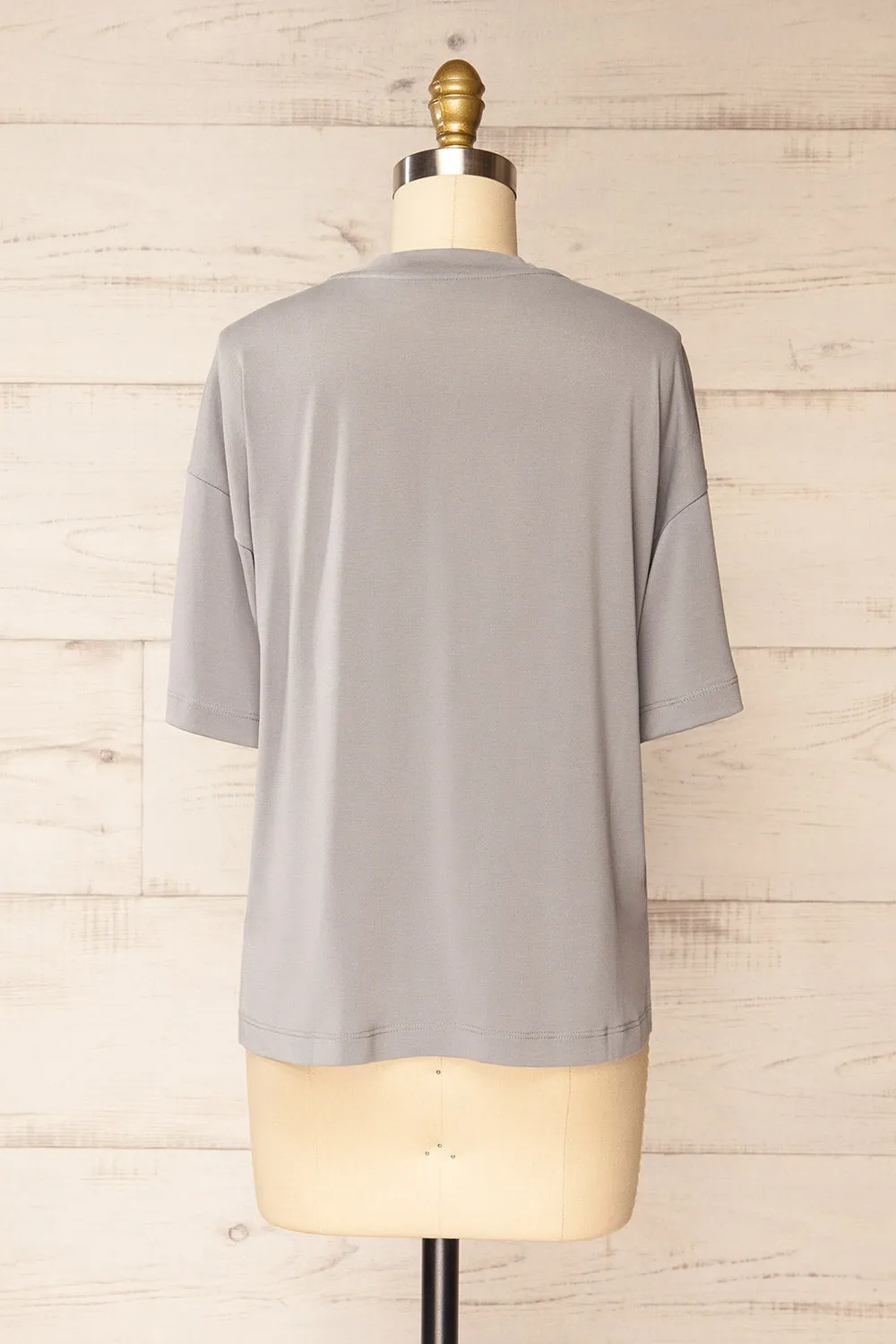 Maribor Grey | Oversized T-Shirt sold by Boutique 1861 product image thumbnail 5