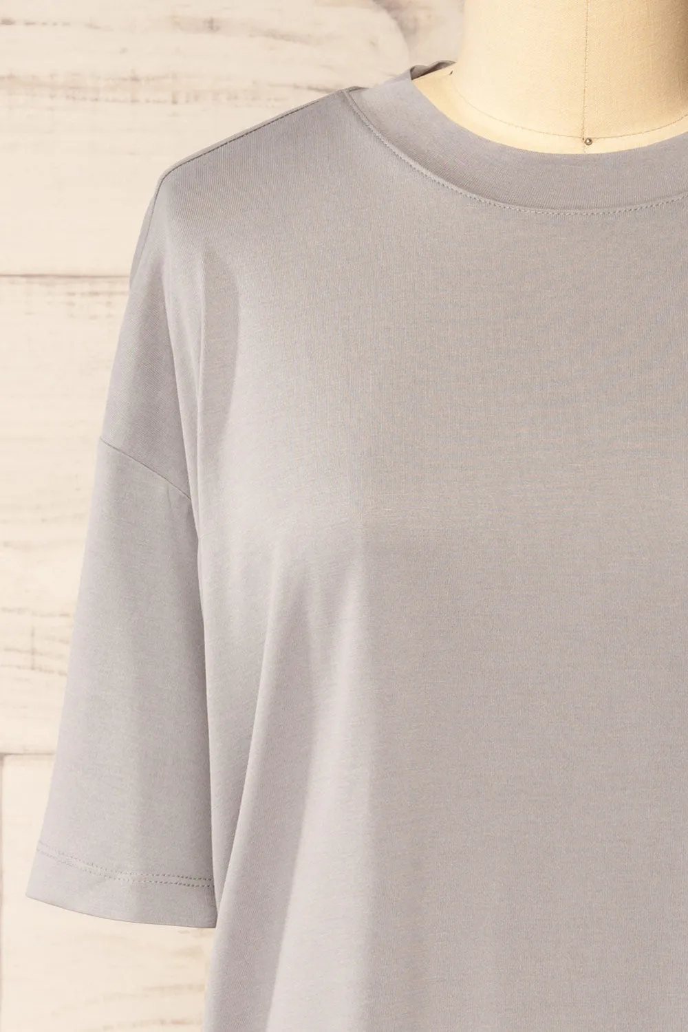 Maribor Grey | Oversized T-Shirt sold by Boutique 1861 product image thumbnail 2