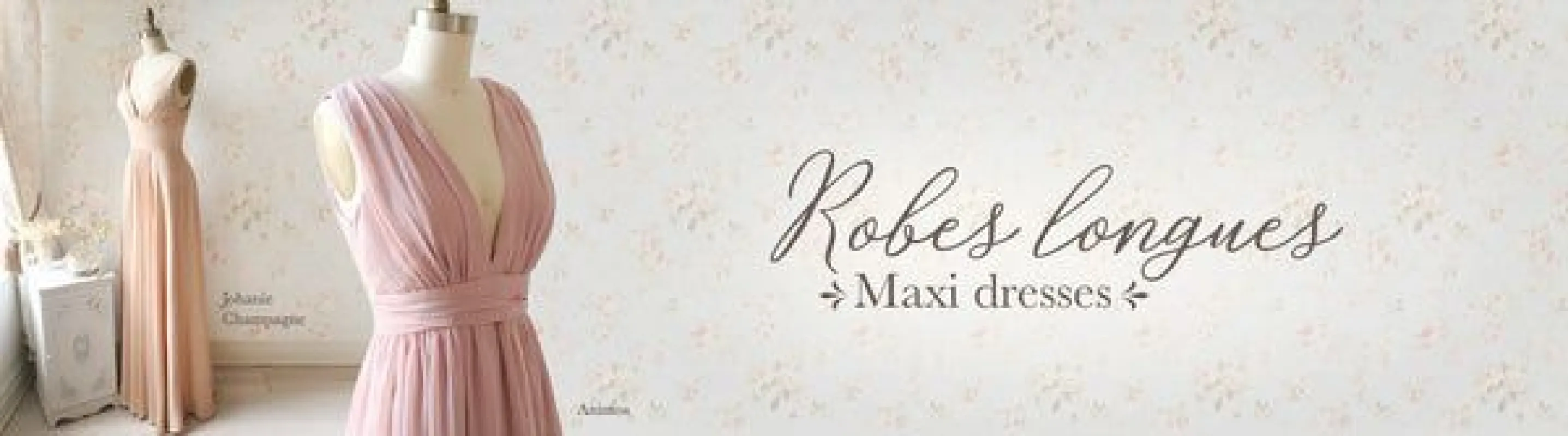 maxi dresses and long dresses made by Boutique 1861
