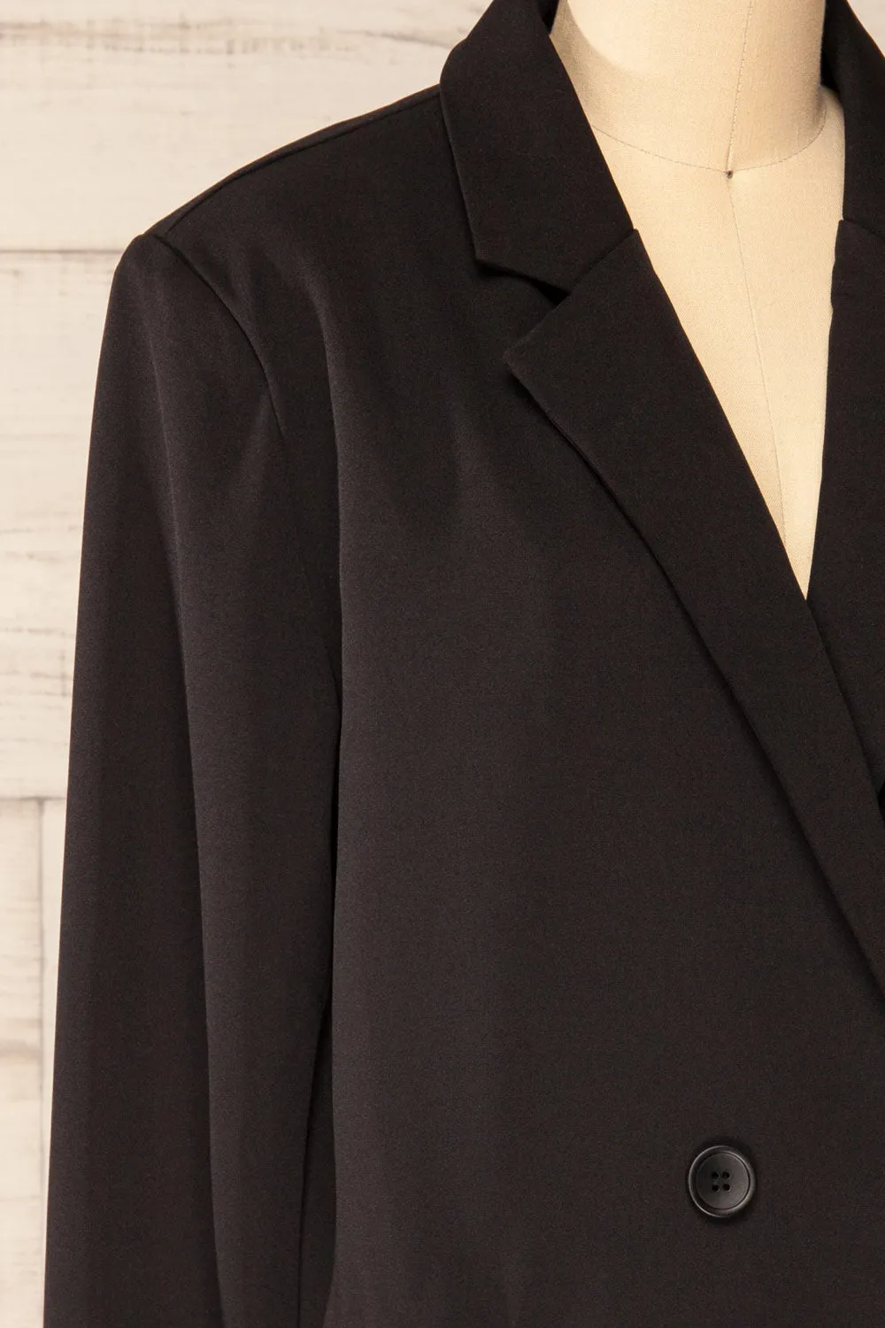Marousi Black | Oversized Blazer sold by Boutique 1861 product image thumbnail 4