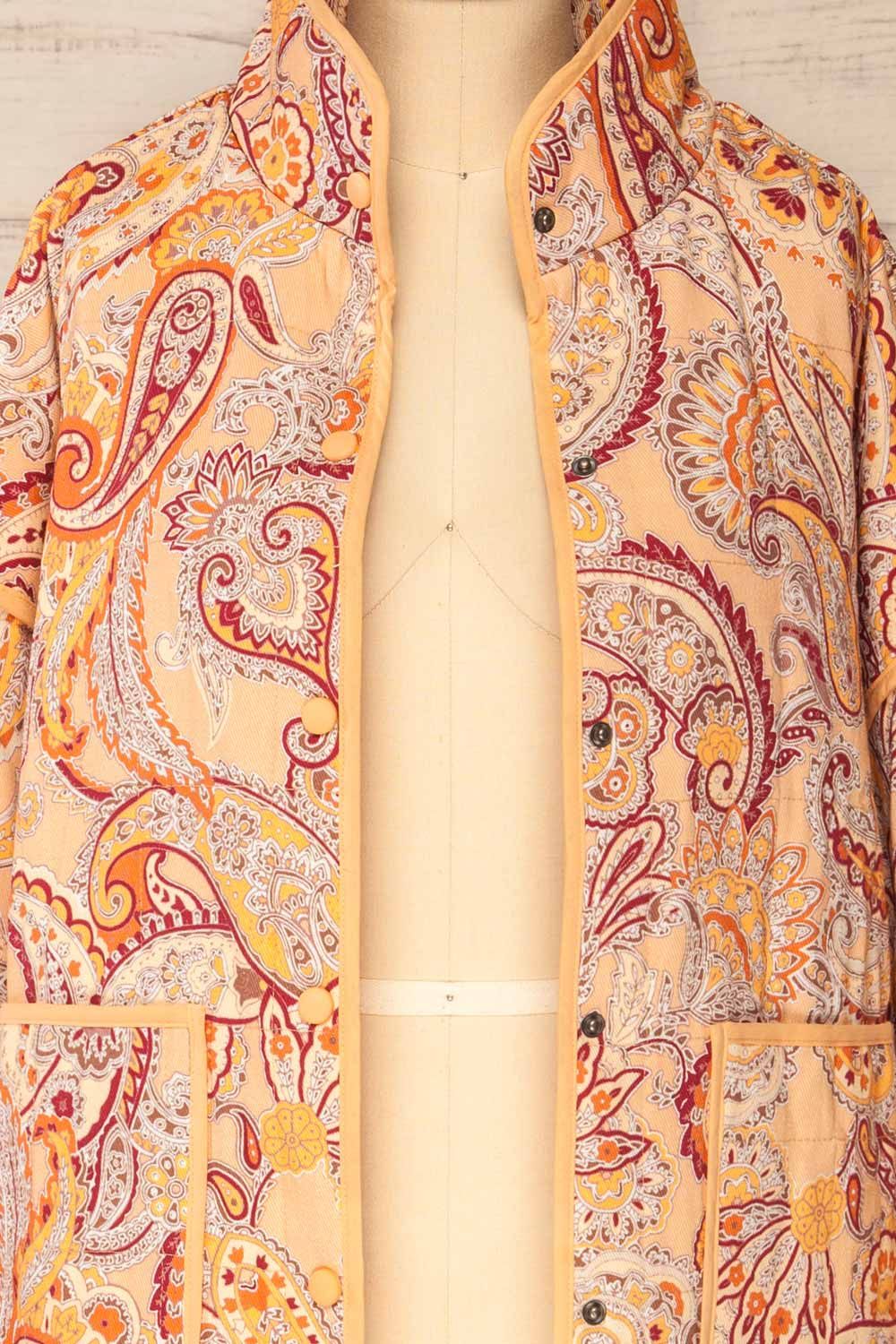 Santa Cruz Blush | Quilted Paisley Denim Jacket sold by Boutique 1861 product image thumbnail 2