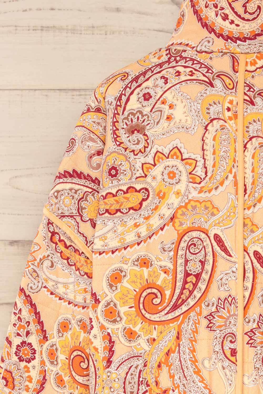 Santa Cruz Blush | Quilted Paisley Denim Jacket sold by Boutique 1861 product image thumbnail 8