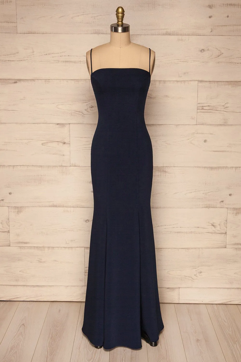 Milena Navy | Mermaid Gown sold by Boutique 1861