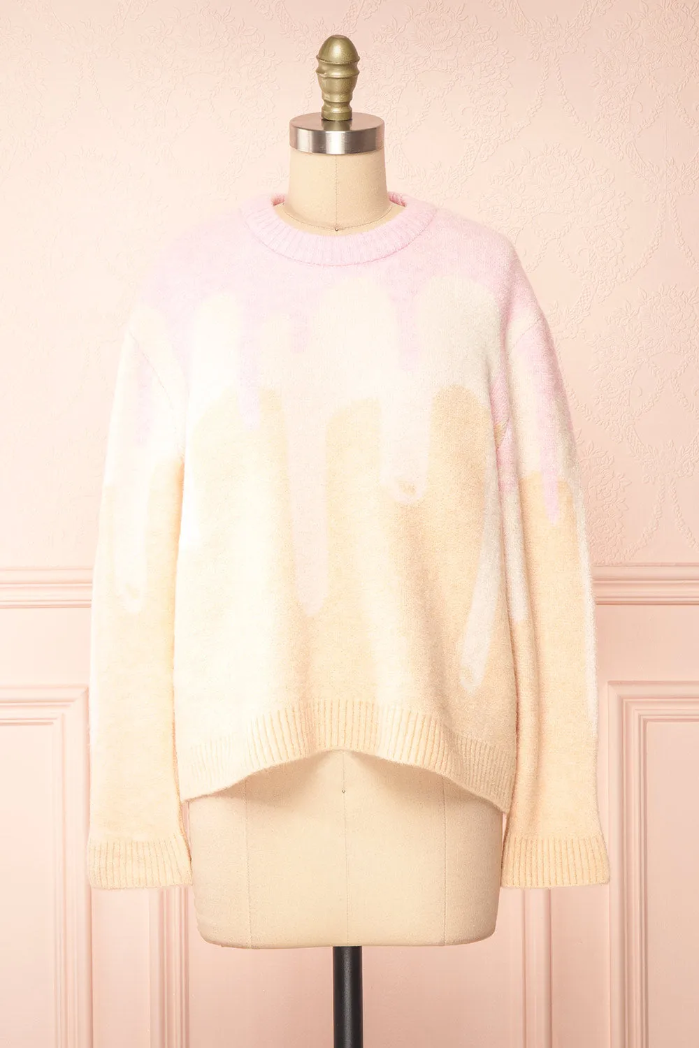 Amapola | Drip Pattern Knit Sweater sold by Boutique 1861