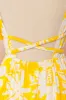 Alyx | Short Yellow Sunflower Dress sold by Boutique 1861