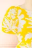 Alyx | Short Yellow Sunflower Dress sold by Boutique 1861