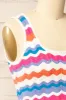Timmins | Knitted Colorful Tank Top sold by Boutique 1861