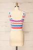 Timmins | Knitted Colorful Tank Top sold by Boutique 1861