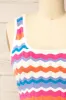 Timmins | Knitted Colorful Tank Top sold by Boutique 1861
