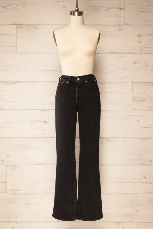 Bucharest | Black Bootcut Jeans sold by Boutique 1861