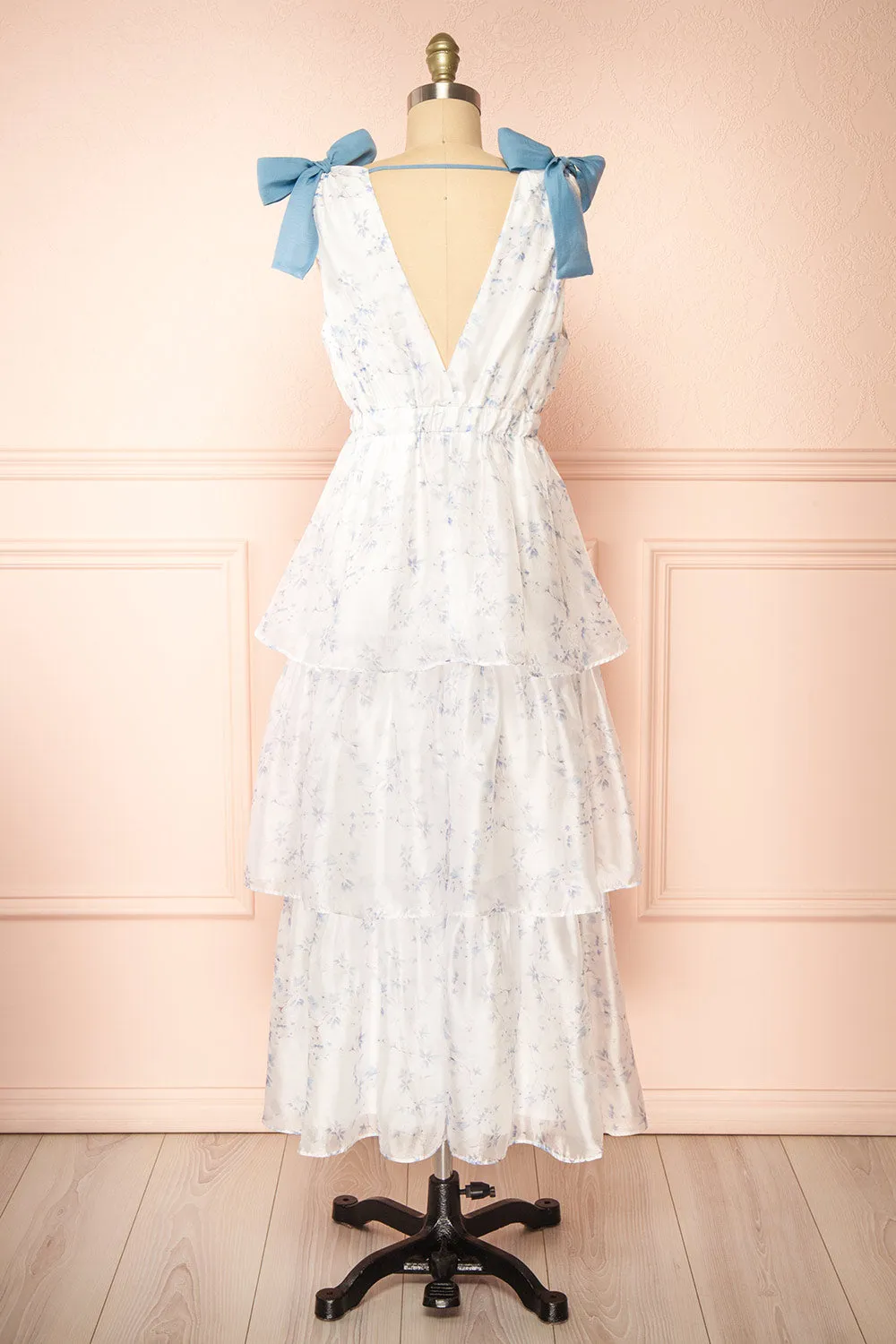 Neiva | Floral Tiered Midi Dress sold by Boutique 1861 product image thumbnail 5