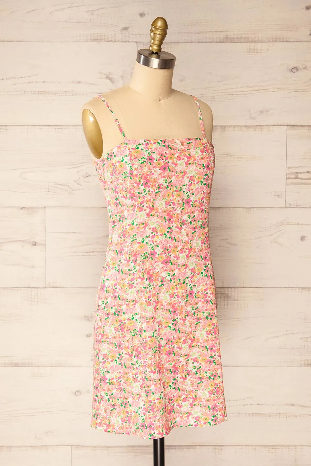 Mirmande Floral | Short Dress w/ Thin Straps sold by Boutique 1861 product image thumbnail 4