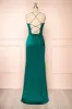 Kesha Green | Corset Cowl Neck Maxi Dress sold by Boutique 1861