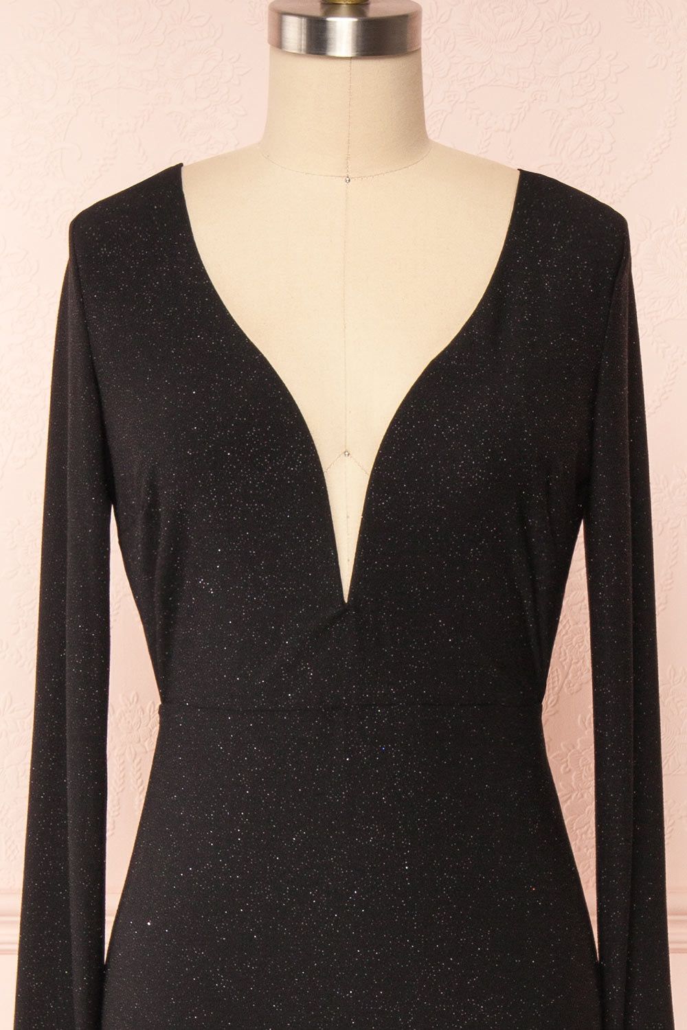 Nykha | Backless Black Mermaid Dress sold by Boutique 1861 product image thumbnail 5