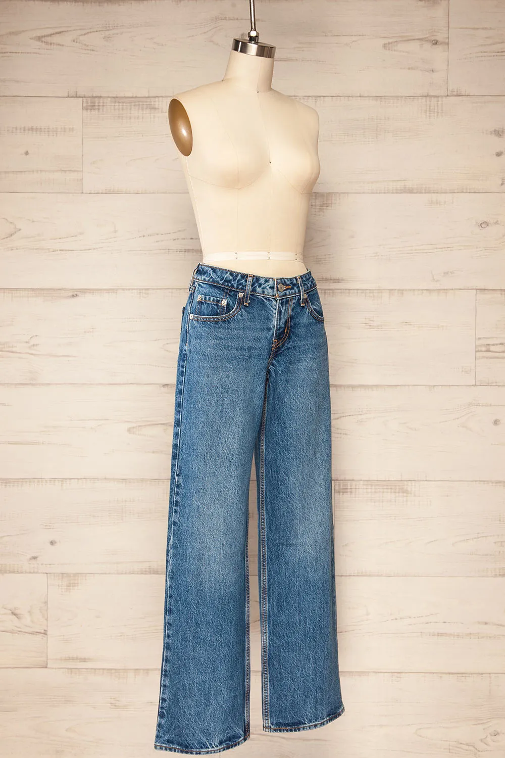Saltilo | Wide-Leg Low-Rise Jeans sold by Boutique 1861 product image thumbnail 3