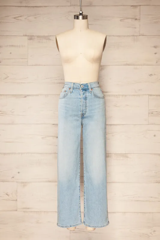 Bondy Light Wash | High Rise Straight Leg Jeans sold by Boutique 1861