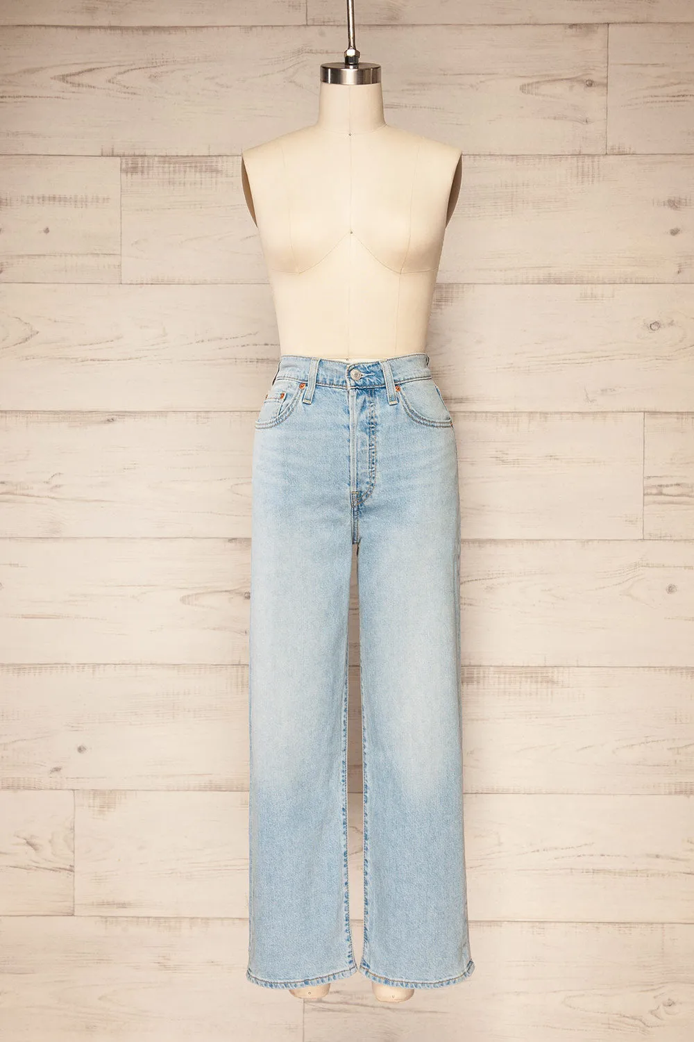 Bondy Light Wash | High Rise Straight Leg Jeans sold by Boutique 1861