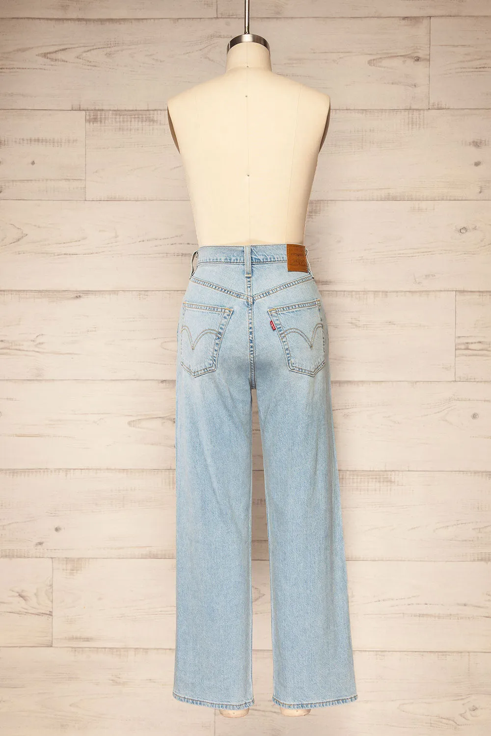 Bondy Light Wash | High Rise Straight Leg Jeans sold by Boutique 1861 product image thumbnail 5