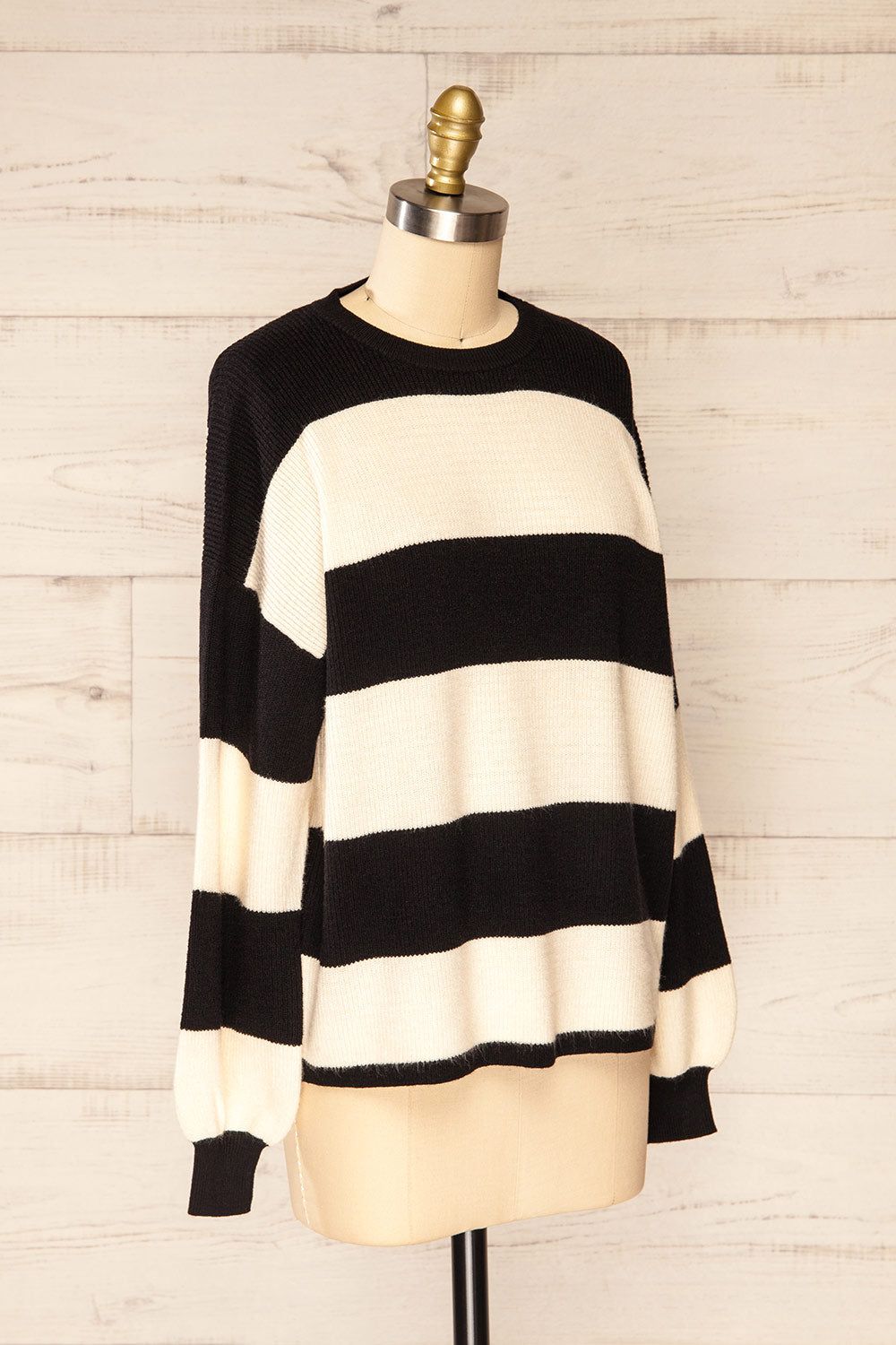 Belmopan | Oversized Striped Knit Sweater sold by Boutique 1861 product image thumbnail 3
