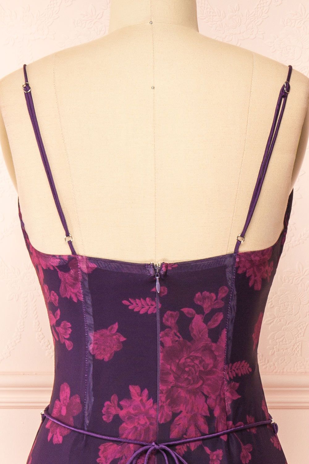 Madelief | Floral Maxi Dress w/ Lace-Up Details sold by Boutique 1861 product image thumbnail 7