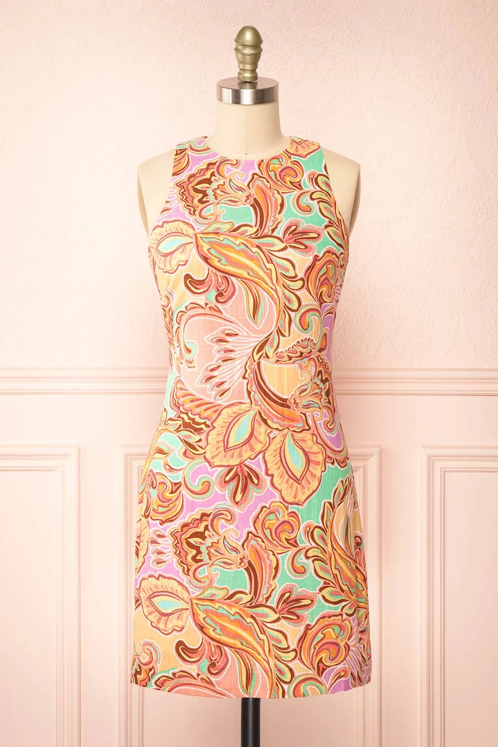 Antheia | Short Paisley Dress sold by Boutique 1861