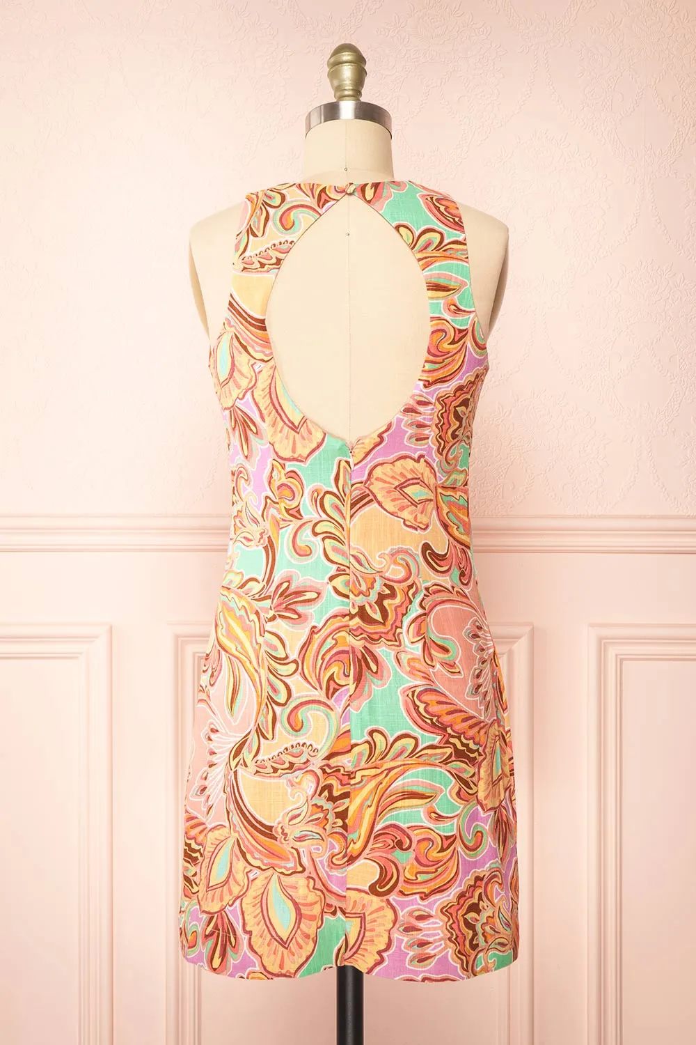 Antheia | Short Paisley Dress sold by Boutique 1861 product image thumbnail 5