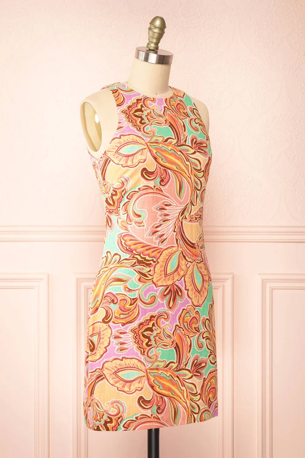 Antheia | Short Paisley Dress sold by Boutique 1861 product image thumbnail 3