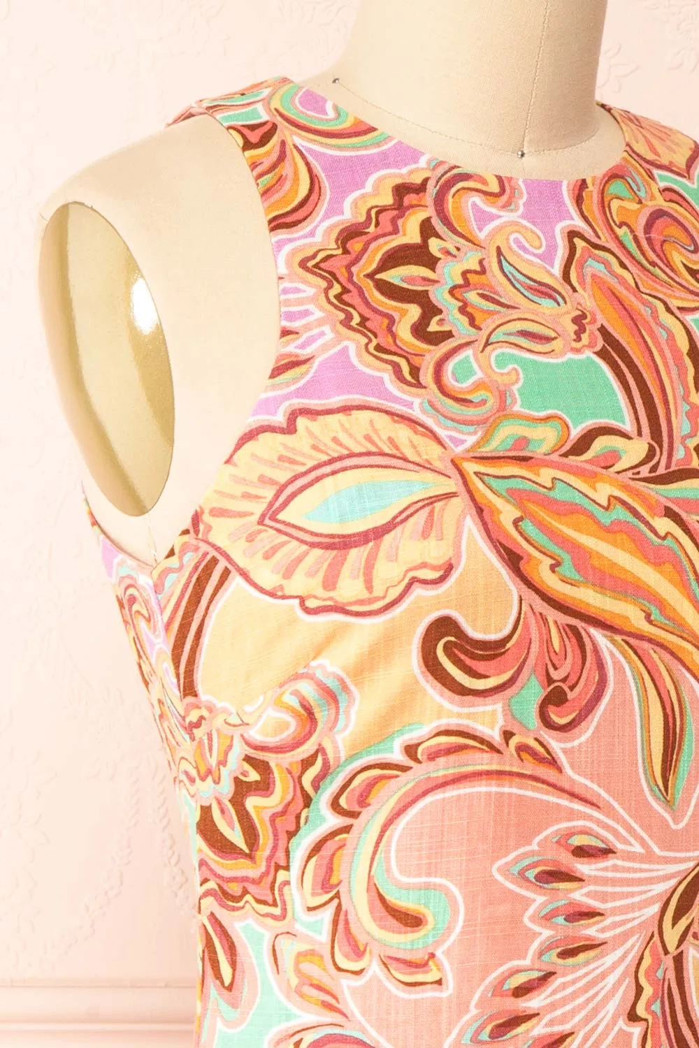 Antheia | Short Paisley Dress sold by Boutique 1861 product image thumbnail 4