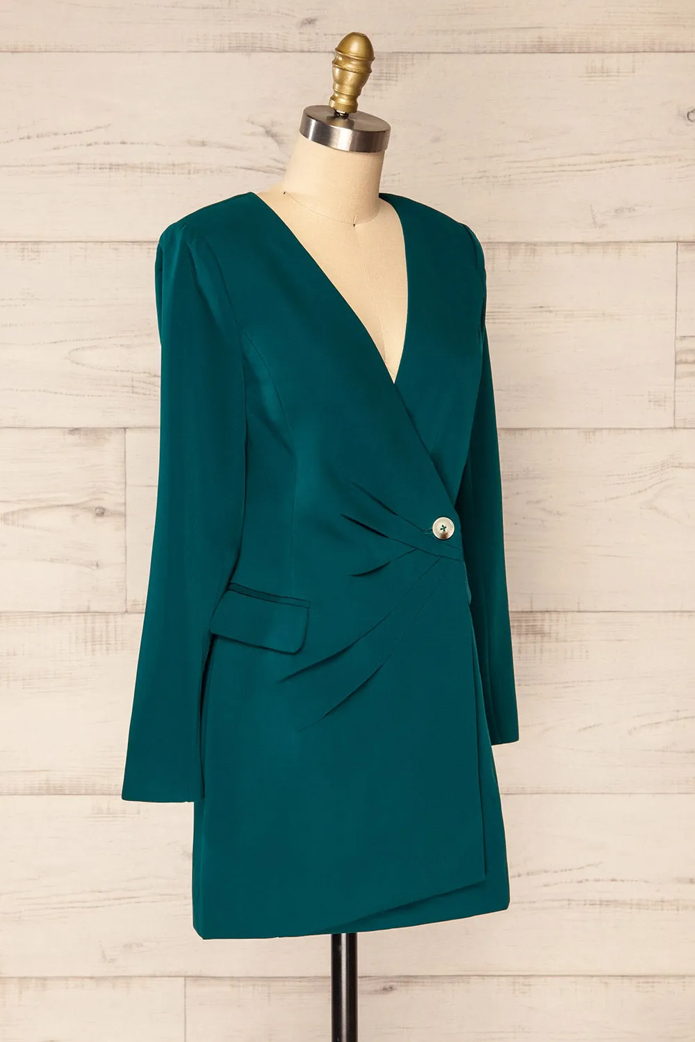 Savila Green | Asymmetrical Blazer Dress sold by Boutique 1861 product image thumbnail 4