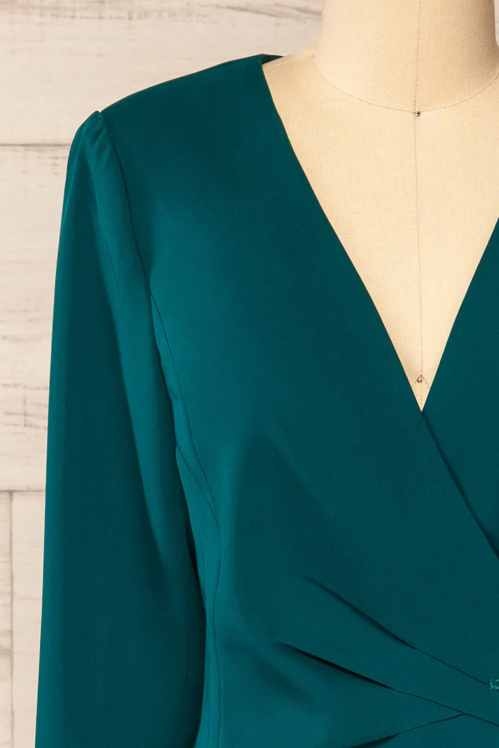 Savila Green | Asymmetrical Blazer Dress sold by Boutique 1861 product image thumbnail 3