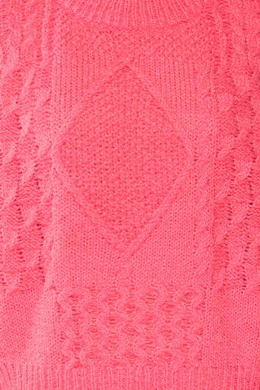 Benidorm Pink | Cropped Knit Sweater sold by Boutique 1861 product image thumbnail 8