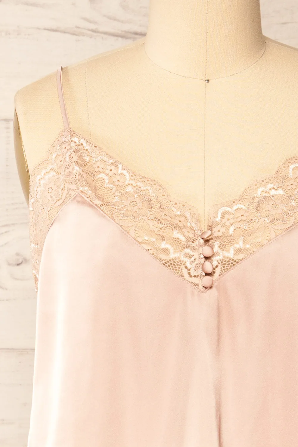 Dortmund | Cropped Camisole w/ Lace Trim sold by Boutique 1861 product image thumbnail 2