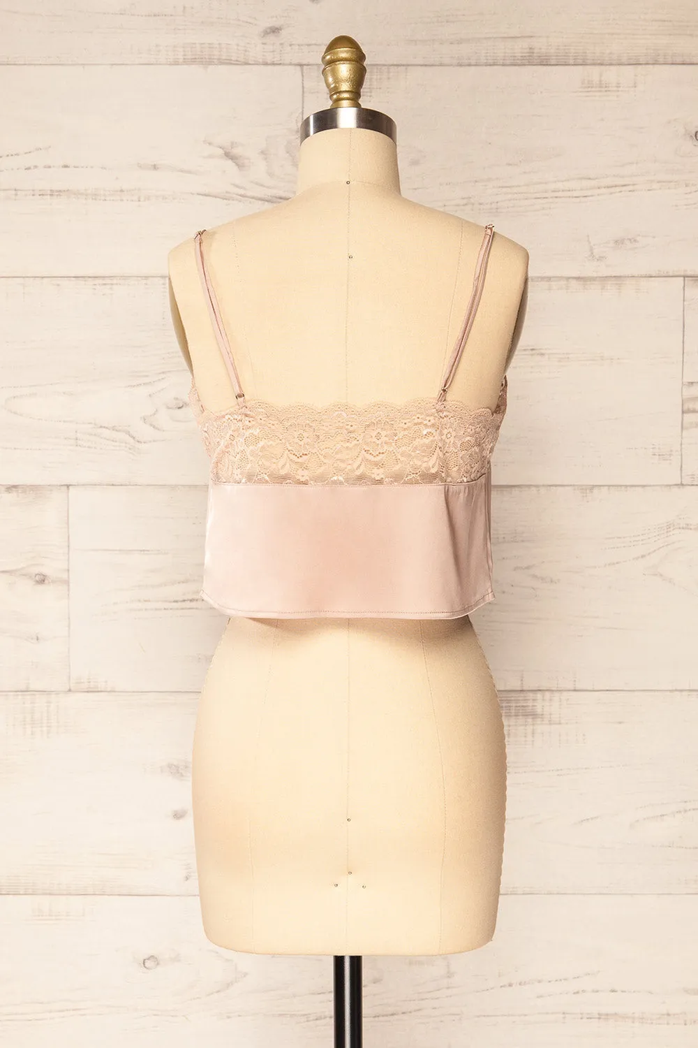 Dortmund | Cropped Camisole w/ Lace Trim sold by Boutique 1861 product image thumbnail 5