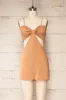 Balcarce Caramel | Romper w/ Cut-Outs sold by Boutique 1861